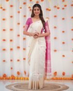 saree for women in festival season and function. - Image 4