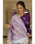 Premium Women's Jacquard Banarasi Silk Saree Ideal for Weddings & Festivals. - Image 2