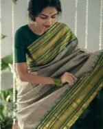 Banarasi Silk Saree Ideal for Women, special collection for festival and merrage. - Image 3