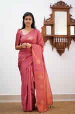 Premium Women's Jacquard Banarasi Silk Saree Ideal for Weddings & Festivals. - Image 2