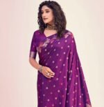 Banarasi Silk Saree Ideal for Women, special collection for festival and merrage. - Image 3