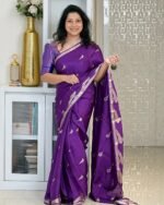 saree for women in festival season and function. - Image 3