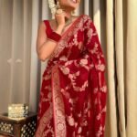 saree for women in festival season and function.