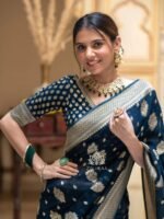 saree for women in festival season and function. - Image 3