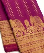 Banarasi Silk Saree Ideal for Women, special collection for festival and merrage. - Image 5