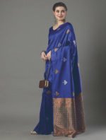 Premium Women's Jacquard Banarasi Silk Saree Ideal for Weddings & Festivals. - Image 3