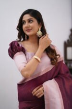 Premium Women's Jacquard Banarasi Silk Saree Ideal for Weddings & Festivals. - Image 7