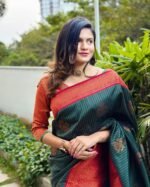 Banarasi Silk Saree Ideal for Women, special collection for festival and merrage. - Image 7