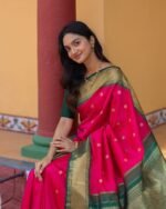 Banarasi Silk Saree Ideal for Women, special collection for festival and merrage. - Image 5