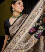 Banarasi Silk Saree Ideal for Women, special collection for festival and merrage. - Image 7