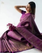 Banarasi Silk Saree Ideal for Women, special collection for festival and merrage. - Image 6