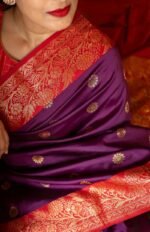 Banarasi Silk Saree Ideal for Women, special collection for festival and merrage. - Image 9