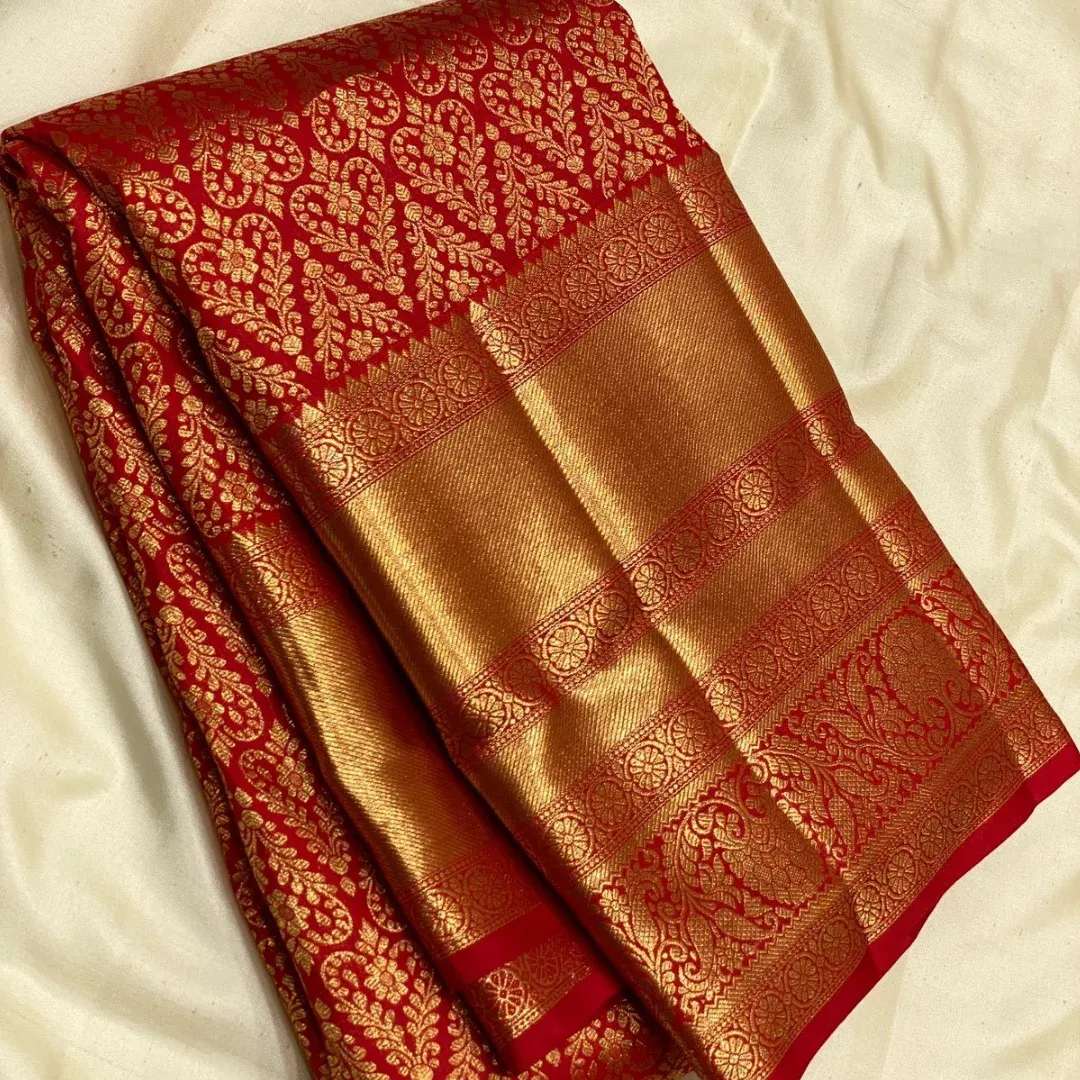 1 Banarasi Silk Saree Ideal for Women, special collection for festival and merrage. - Image 1
