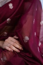 Premium Women's Jacquard Banarasi Silk Saree Ideal for Weddings & Festivals. - Image 3