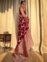 saree for women in festival season and function. - Image 4