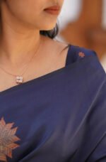 Premium Women's Jacquard Banarasi Silk Saree Ideal for Weddings & Festivals. - Image 4