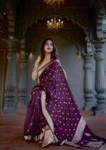 saree for women in festival season and function. - Image 6