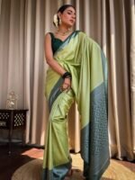 Banarasi Silk Saree Ideal for Women, special collection for festival and merrage. - Image 2