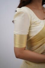 Premium Women's Jacquard Banarasi Silk Saree Ideal for Weddings & Festivals. - Image 8