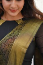 Premium Women's Jacquard Banarasi Silk Saree Ideal for Weddings & Festivals. - Image 9