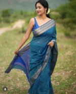 Premium Women's Jacquard Banarasi Silk Saree Ideal for Weddings & Festivals. - Image 3