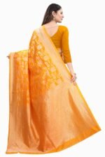 Premium Women's Jacquard Banarasi Silk Saree Ideal for Weddings & Festivals. - Image 3