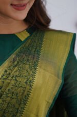 Premium Women's Jacquard Banarasi Silk Saree Ideal for Weddings & Festivals. - Image 11