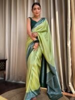 Banarasi Silk Saree Ideal for Women, special collection for festival and merrage. - Image 4