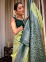 Banarasi Silk Saree Ideal for Women, special collection for festival and merrage. - Image 5