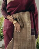 Banarasi Silk Saree Ideal for Women, special collection for festival and merrage. - Image 3