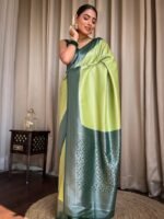 Banarasi Silk Saree Ideal for Women, special collection for festival and merrage. - Image 6