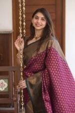 Banarasi Silk Saree Ideal for Women, special collection for festival and merrage. - Image 5
