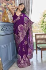 Banarasi Silk Saree Ideal for Women, special collection for festival and merrage.