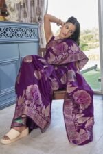 Banarasi Silk Saree Ideal for Women, special collection for festival and merrage. - Image 4