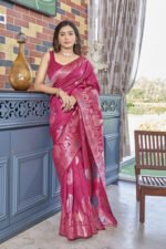 Banarasi Silk Saree Ideal for Women, special collection for festival and merrage. - Image 6