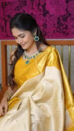 Premium Women's Jacquard Banarasi Silk Saree Ideal for Weddings & Festivals. - Image 4