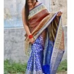 Premium Women's Jacquard Banarasi Silk Saree Ideal for Weddings & Festivals.