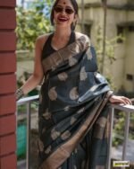 saree for women in festival season and function. - Image 8