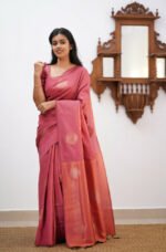 Premium Women's Jacquard Banarasi Silk Saree Ideal for Weddings & Festivals. - Image 3