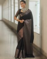 saree for women in festival season and function. - Image 4