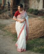 saree for women in festival season and function. - Image 5