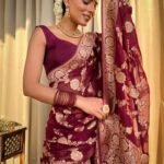 saree for women in festival season and function.