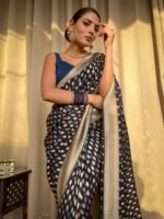 saree for women in festival season and function. - Image 4