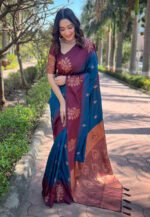 Banarasi Silk Saree Ideal for Women, special collection for festival and merrage.