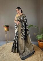 Banarasi Silk Saree Ideal for Women, special collection for festival and merrage. - Image 2