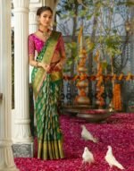 Banarasi Silk Saree Ideal for Women, special collection for festival and merrage. - Image 2