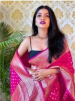 saree for women in festival season and function. - Image 3
