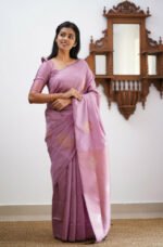 Premium Women's Jacquard Banarasi Silk Saree Ideal for Weddings & Festivals. - Image 3