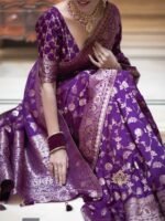 saree for women in festival season and function. - Image 2