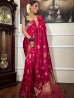 saree for women in festival season and function. - Image 8